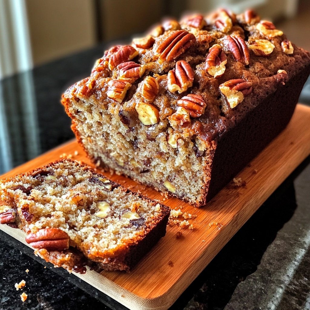 Banana Bread with Pecans Recipe