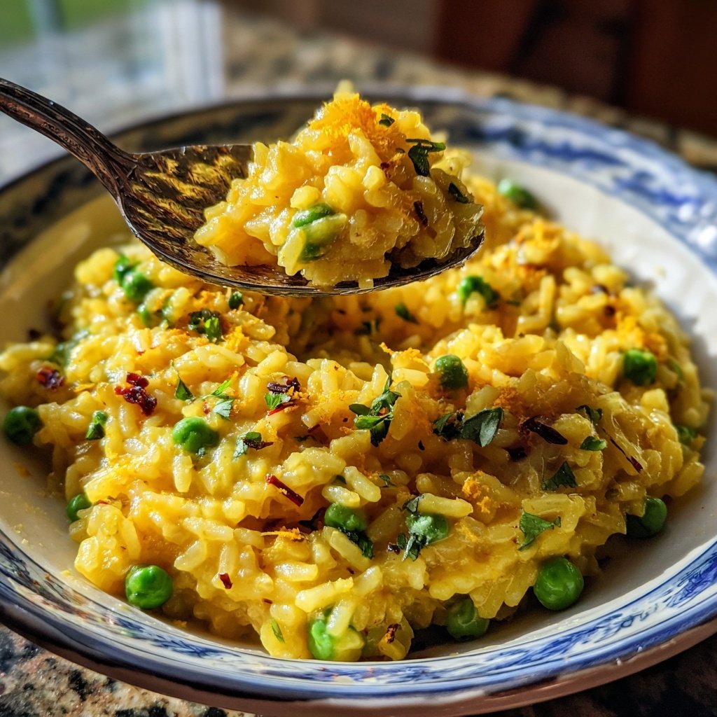 Saffron Risotto for Special Occasions
