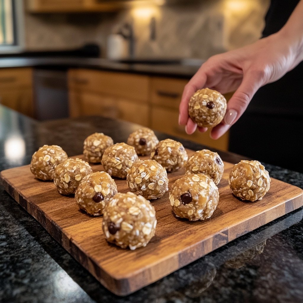 Valentines Snacks Nut Butter Energy Balls