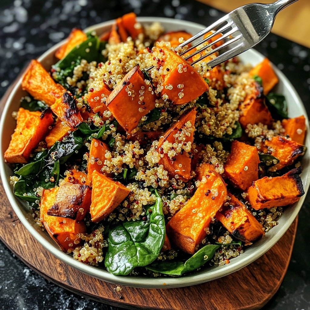 Healthy Lunch Roasted Veggie Grain Bowl