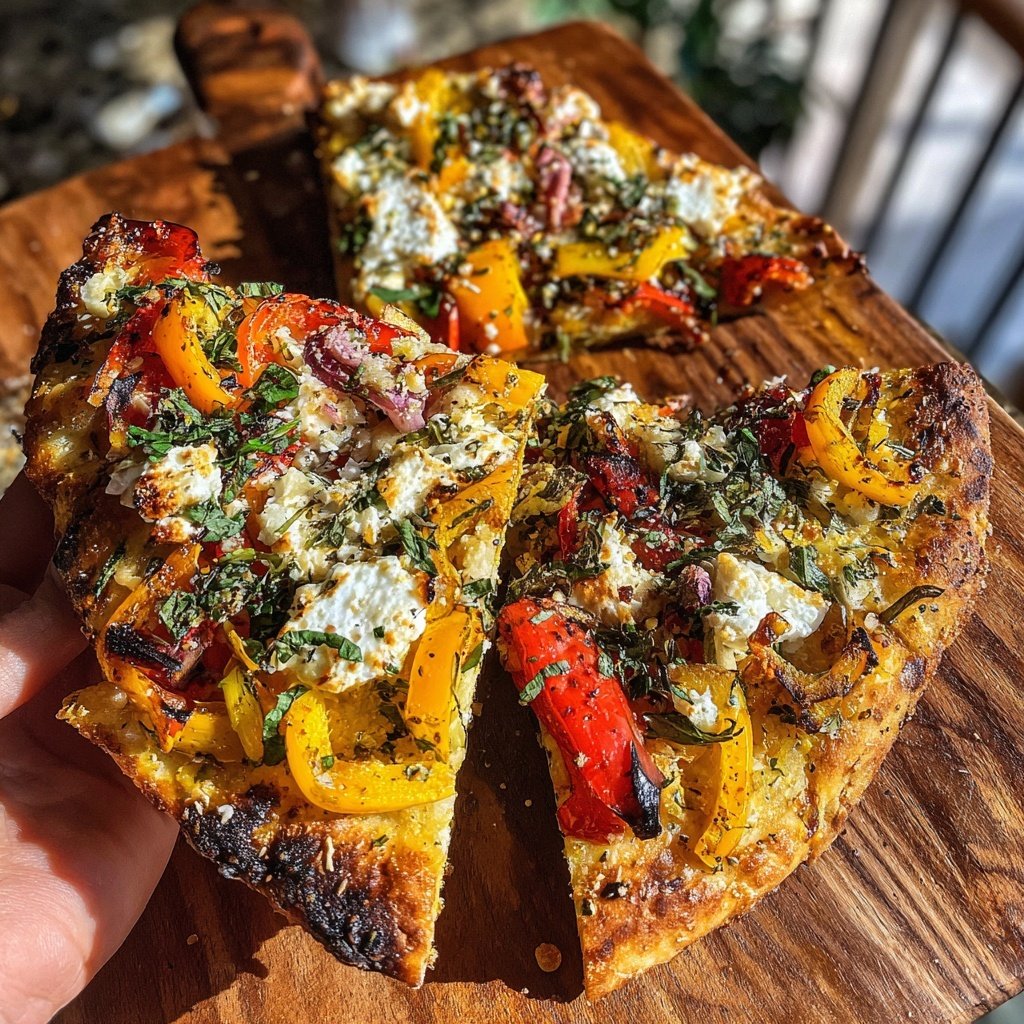 Super Bowl Party Food Veggie Flatbreads