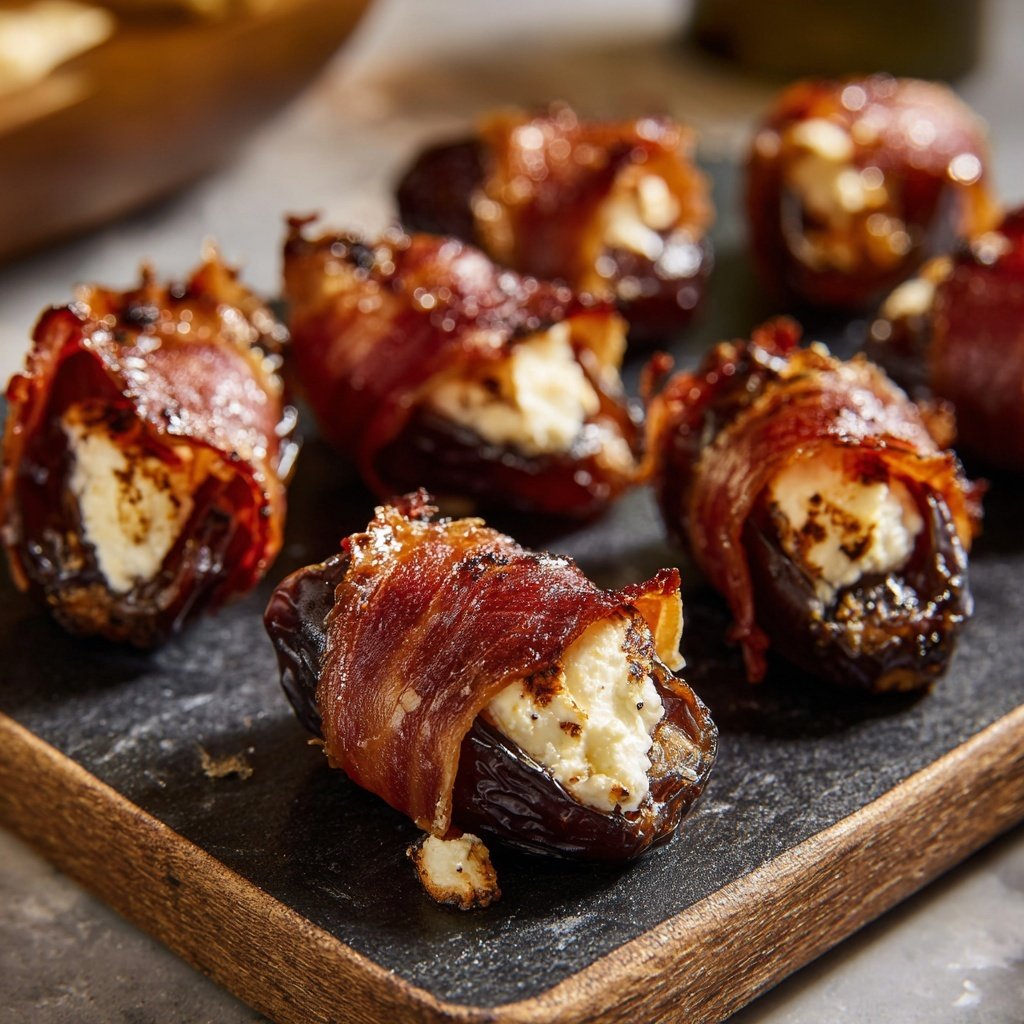 Valentines Snacks Cheese Stuffed Dates