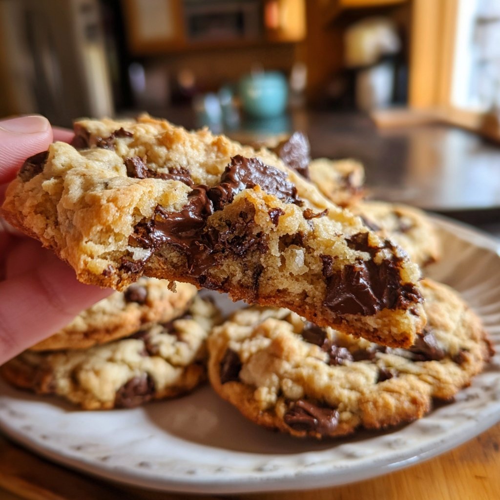 Cottage Cheese Chocolate Chip Cookies