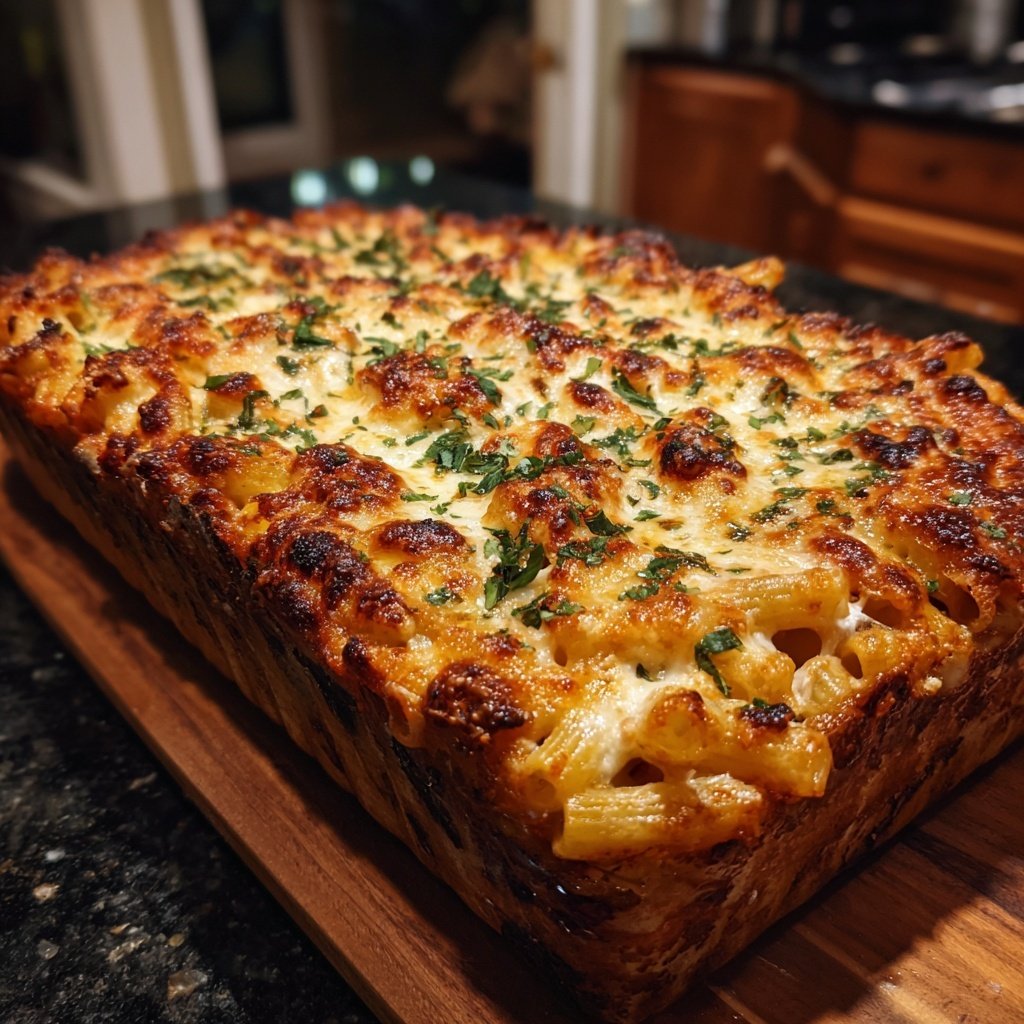 Baked Ziti With Ricotta