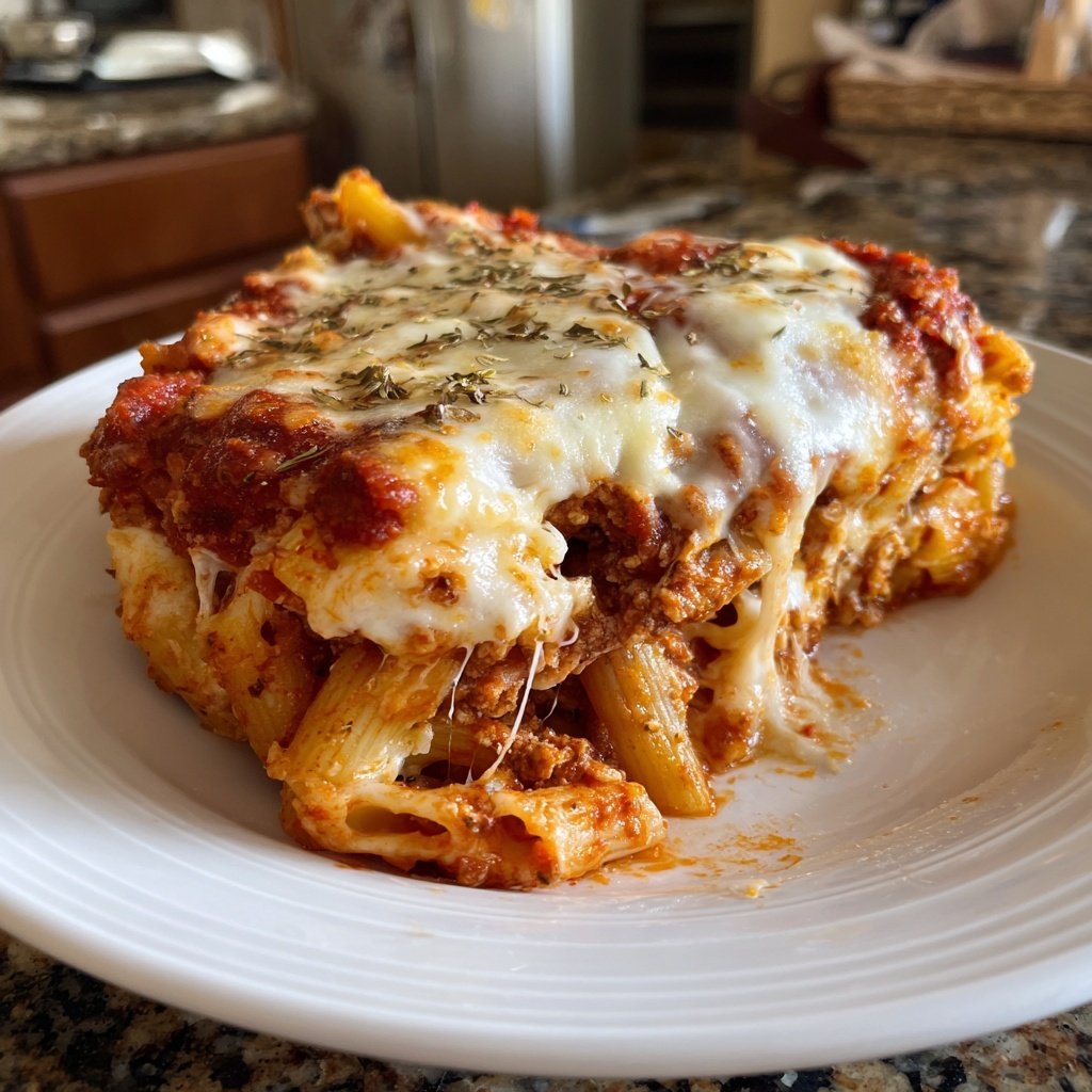 Comfort Food Baked Ziti