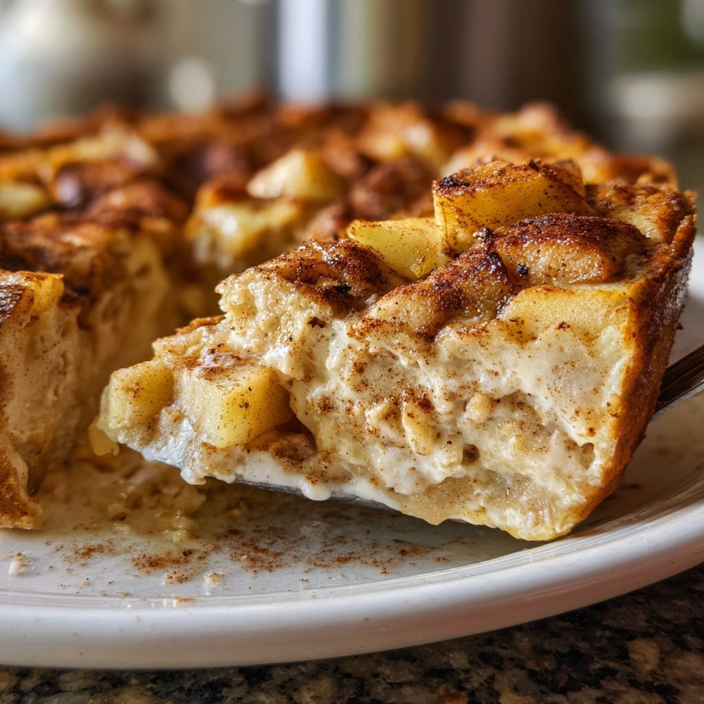 Cinnamon Apple Yogurt Breakfast Bake